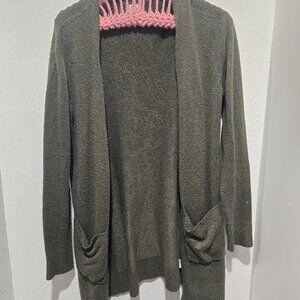 Beautiful Dark Forest Green Cardigan Lightly loved Small